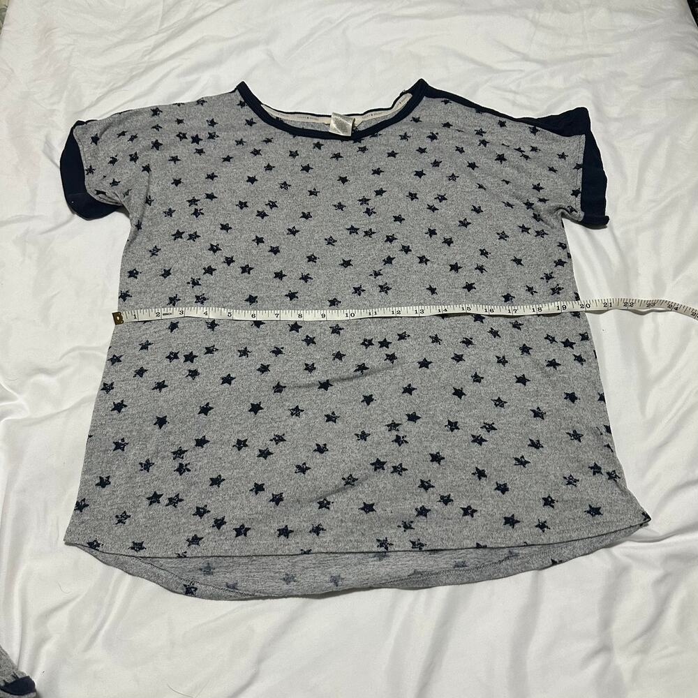 Lucky Brand size Large 4 piece pajamas stars